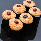 Запеченный мини ролл с лососем